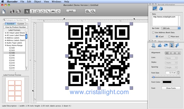 QR Code Barcode Generator screenshot image.